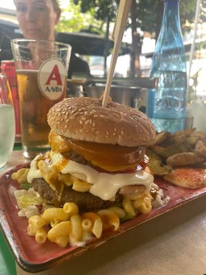   at Athens Vegan Burgers in Athens