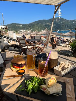   at San George Food Bar in Corfu