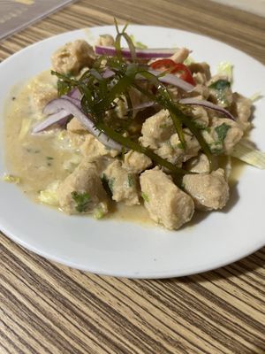 Ceviche  at Loving Hut Lince in Lima