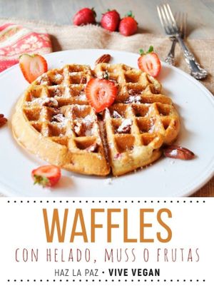 An example of the types of dessert you get at Golden Food's. 
Delicious, affordable and good for vegans at Loving Hut Lince in Lima