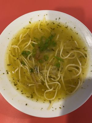 Sopa at Loving Hut Lince in Lima