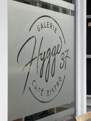 Fensterscheibe  at Café Hygge37 in Malchow