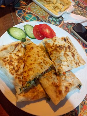 Gölzeme at Cafe Şafak in Nevsehir