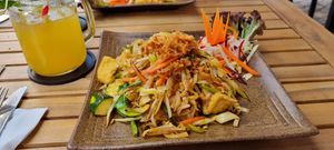 Fried rice noodles  at Hanoi Oi in Calw