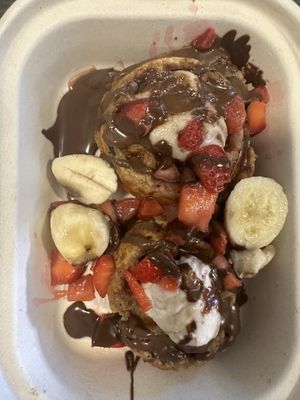 Mini waffles - delicious  at BARE Blends in Latham