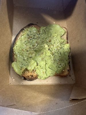 Avocado toast - delicious  at BARE Blends in Latham