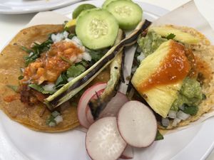 Birria y adobada  #Veganuary at Tacongo in Tijuana
