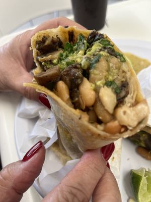 Burrito de asada #Veganuary at Tacongo in Tijuana