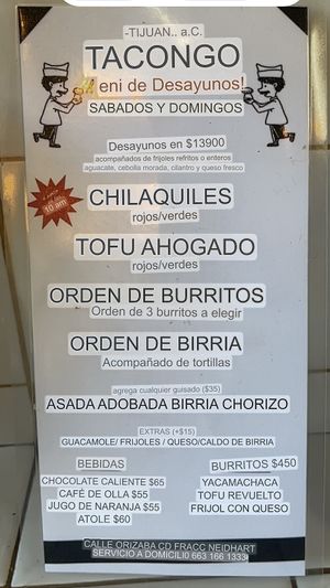 Using the Google translator   at Tacongo in Tijuana