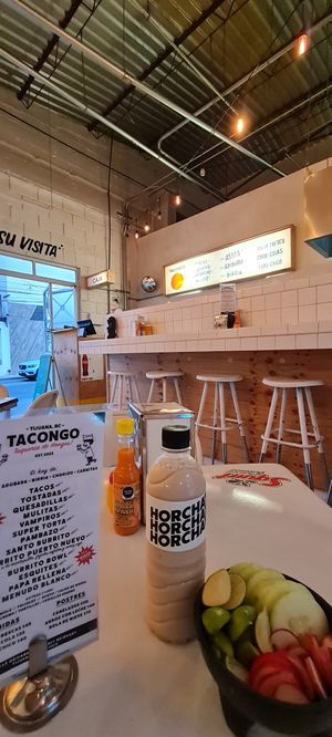 Traditional MX taco environment at Tacongo in Tijuana