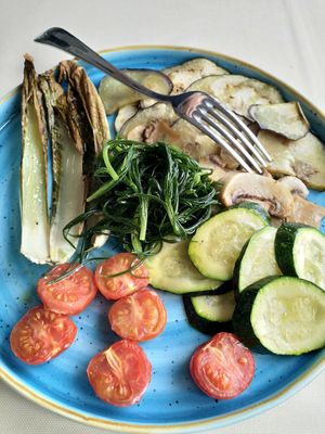 Verdure al forno at Ristorante Burro & Alici in Mondolfo