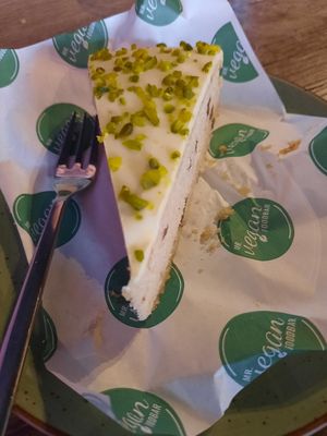 Banana pie at Mr. Vegan Foodbar in Apeldoorn