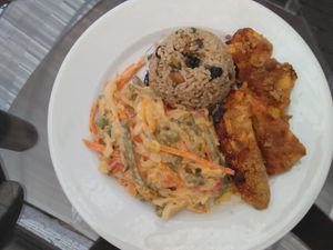 Meal of the day, March 2016 at Natural Food Plaza & Rincon Vegetariano in Armenia