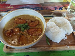 Tanzanian curry at The Sage Bali in Pemuteran