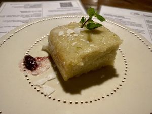 Lemon cake  at The Sage Bali in Pemuteran