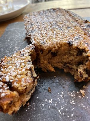 Banana bread   at Jlöcklich in Cologne