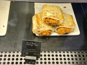 Plant based sausage rolls  #Veganuary at EDI - Caffé Nero in Edinburgh