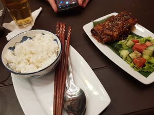 Vegan duck at Ken Vegetarian and Coffee in Hoi An