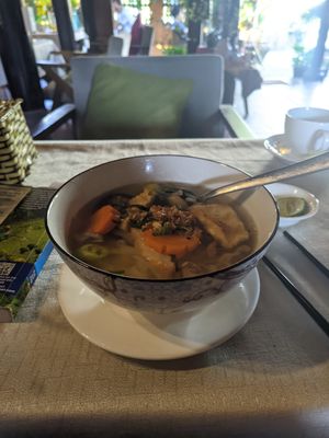 Pho at Ken Vegetarian and Coffee in Hoi An