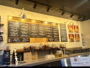 Menu  at Sully's Steamer in Greenville