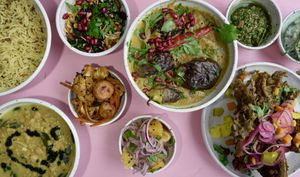 Tiger thali at Tiger Eats Carrot in Brighton