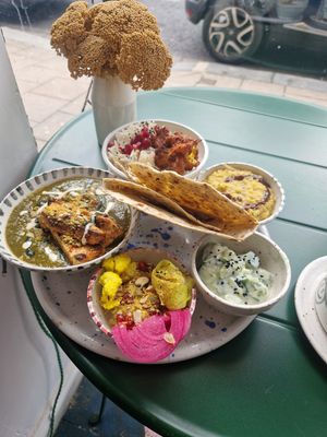 Delicious Thali♡ at Tiger Eats Carrot in Brighton