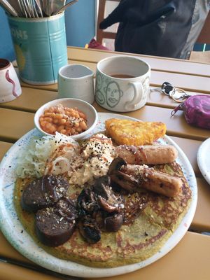 Breakfast pancake! 😍 at Tiger Eats Carrot in Brighton