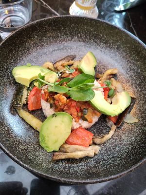 Couscous salad with grilled veggies at Magnolia in Rhenen