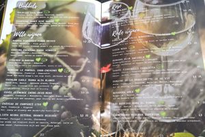 The vegan wines are marked at Magnolia in Rhenen