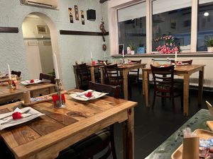 Special table setting due to Valentines Day 😄 at O Tempo in Copenhagen