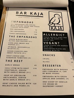   at Bar Kaja in Stockholm