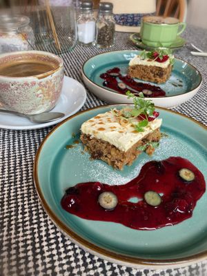 Vegan Carrot Cake. Oh My!!!!   at Ocho in Inveraray