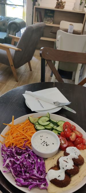 Vega bowl was good. Not many vegetarian options though like all restaurants in Azerbaijan at United Coffee Beans in Baku