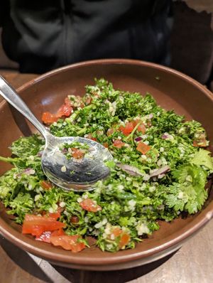 Tabouleh at Damascus in Wellington