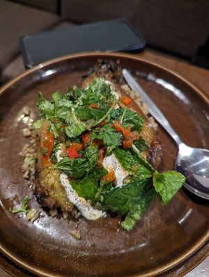 Roasted eggplant at Damascus in Wellington