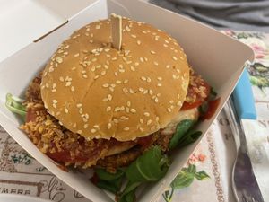 Burger vegano   at Cicuta in Palermo