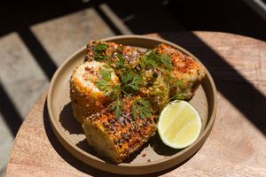 Elote (Street Corn) at Padrón in Oakland