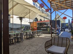 Great ambiance... Space can be bought out for birthday parties, weddings, etc at Padrón in Oakland