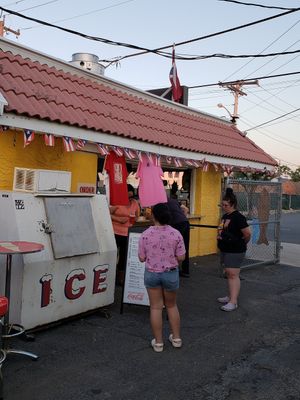 Side view when approached from the Boardwalk at Mambo Nando's in Keansburg