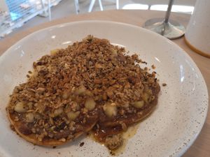 Pancakes at Oats Day Long in Leuven