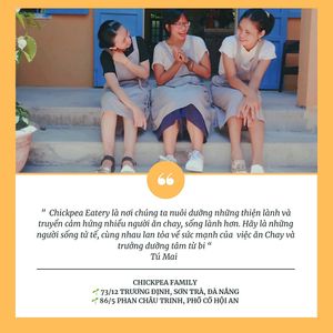 Chickpea family   at Chickpea Eatery Thuan Chay in Hoi An