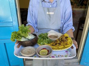 Banh xeo time'  at Chickpea Eatery Thuan Chay in Hoi An