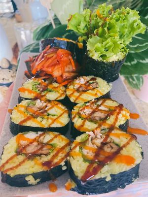 Vegan sushi at Chickpea  at Chickpea Eatery Thuan Chay in Hoi An