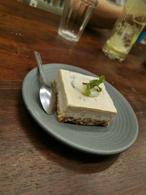 Lime Cheese Cake at Chickpea Eatery Thuan Chay in Hoi An