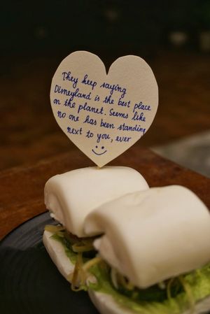 Bánh Bao: cute and delicious! at Chickpea Eatery Thuan Chay in Hoi An
