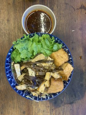 Hoi an style noodle   at Chickpea Eatery Thuan Chay in Hoi An