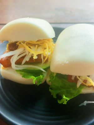 Bao bun at Chickpea Eatery Thuan Chay in Hoi An