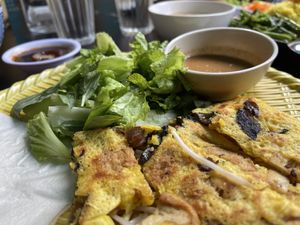 Vietnamese pancake   at Chickpea Eatery Thuan Chay in Hoi An