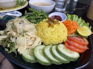 Vegan chicken rice   at Chickpea Eatery Thuan Chay in Hoi An