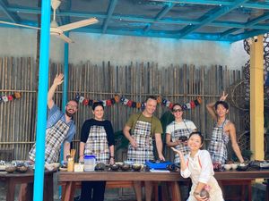 Vegan Cooking Class in Hoi An with Chickpea eatery family  at Chickpea Eatery Thuan Chay in Hoi An